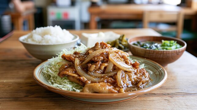 yakiniku teishoku set