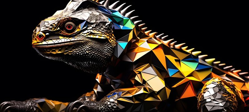 art of Pachycephalosauria a black and white high contrast full body. Generative AI