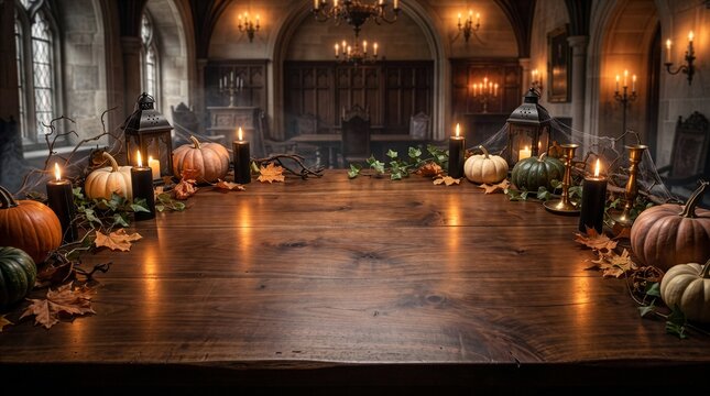 Professional Halloween Product Display Mockup