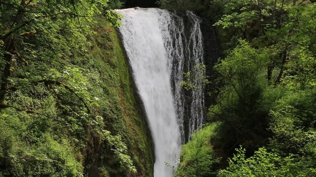 Upper Bridal Veil Falls - Columbia River Gorge, Oregon