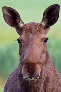 Gorgeous alces moose