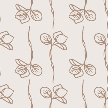 Herbarium vintage Botanicals background textures and backdrop
