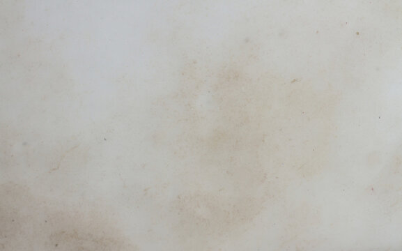 overlay effect. old white paper with brown stains, dirt. transparent texture background.