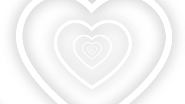 heart icon transformation animation from outline to red filled heart, post like on instagram , black screen background