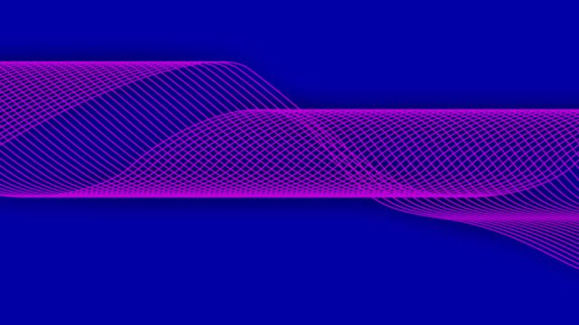 Abstract wave with black points and lines on white background. Science background with moving dots. Network connection technology.