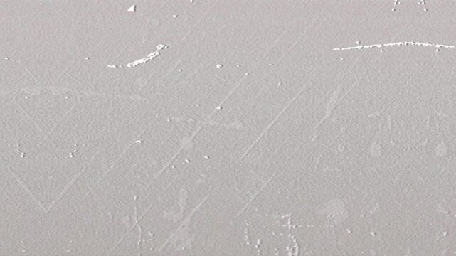 Gloomy Film Grain Grunge Texture with Flash Low Pixel Light Overlay Video Effect.