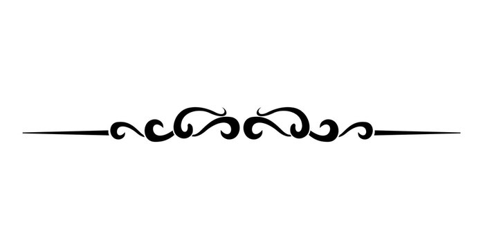 curved boundary line