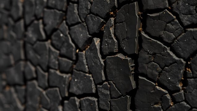 Shou Sugi Ban Charred Wood Texture Background Carbonized Yakisugi Black Timber Panel Surface
