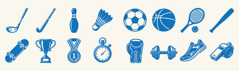 Space exploration astronaut and rocket vector icon set © trianatio