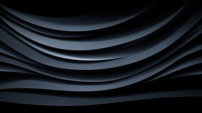A deep black abstract image with a textured surface.