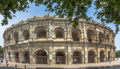 Obraz premium Arènes de Nîmes 