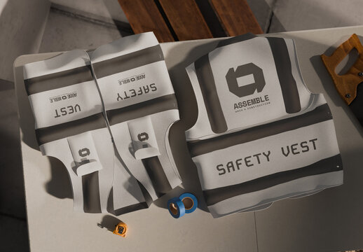 Safety Vest Mockup
