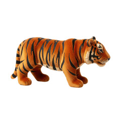 Obraz premium Small Plush Tiger Toy for Children and Play