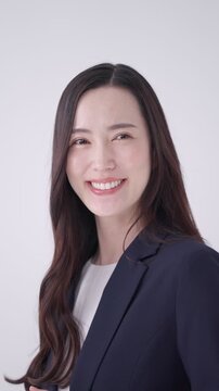 笑顔のビジネスウーマン