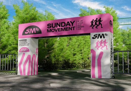 Entrance Gate Mockup