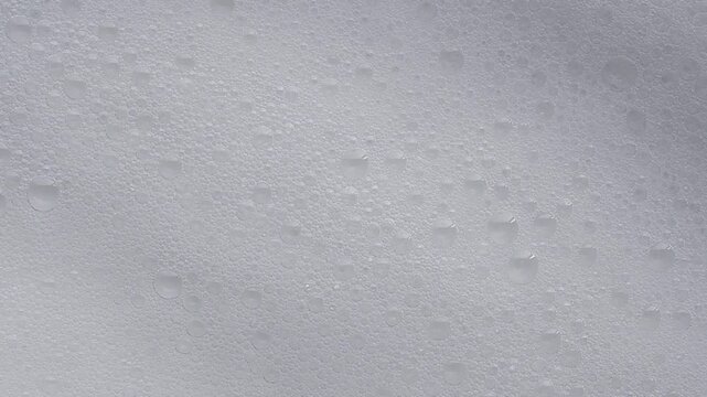 Abstract white soap foam bubbles texture background