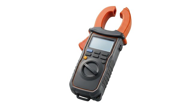 Digital clamp meter for measuring electric current