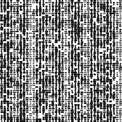 Fototapeta premium Abstract black and white dotted pattern modern monochrome decorative background with irregular vertical lines and shapes