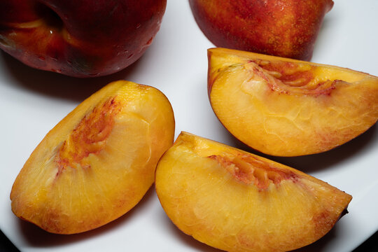 The nectarine peach (commonly called a nectarine)