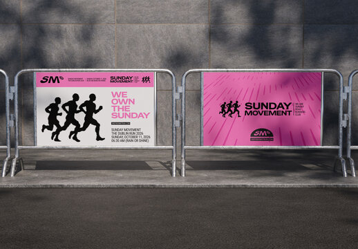 Barrier Banner Mockup