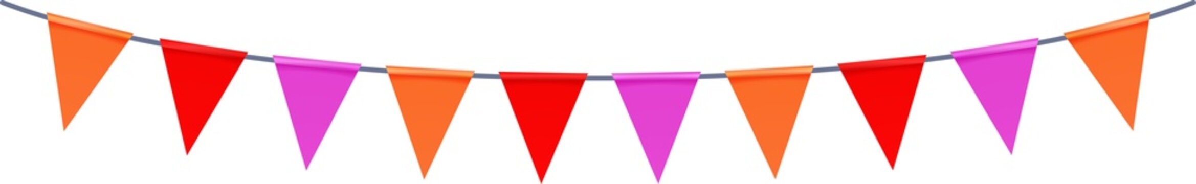 Birthday Bunting Flag Garland