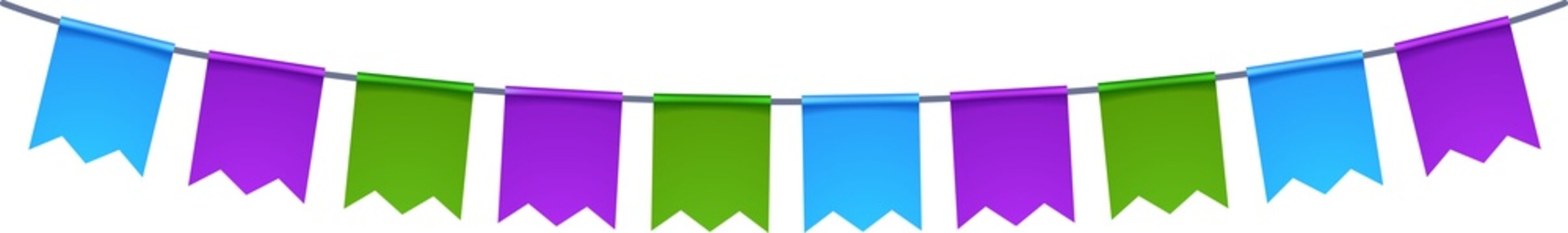 Birthday Bunting Flag Garland