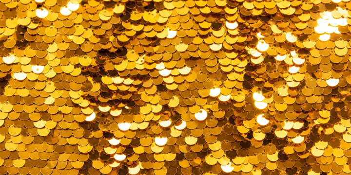 Gold Sequin Texture Gold Luxury Background