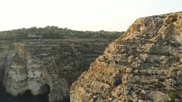 Blue Grotto, Malta - Drone Shoot - 4K - 003