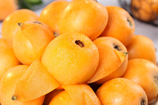 Fresh Sweet Loquat Fruits from Miyi Panzhihua - Alpine Star Produce with Orange Flesh