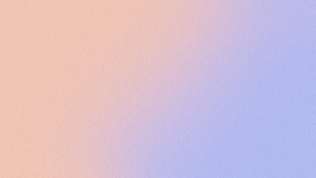 Smooth gradient background featuring soft peach and periwinkle blue colors with subtle grainy texture overlay with texture throughout entire gradient transition warm PNG
