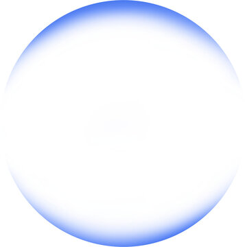 Gradient Bubble Circle Element for Modern Decorative Design
