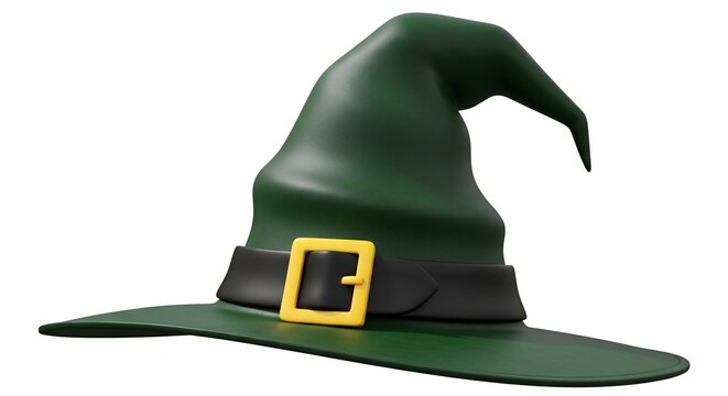 Emerald Enigma: A Textured 3D Render's Soft Curves