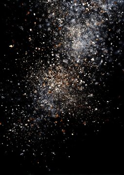Ethereal Dust Cloud - A Mesmerizing Display of Cosmic Particles.
