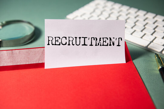 Recruitment Human Resources Employment Hiring Concept