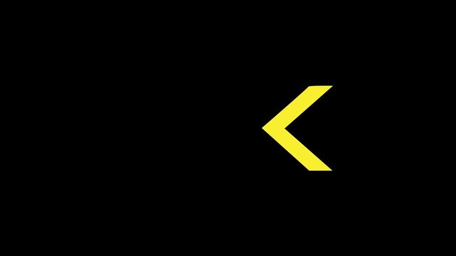 Arrow down and Up direction combo icon animation, Animated Up and down arrow icon pointing, Abstract animation icon 4k motion video.