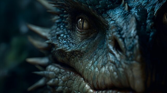 close up of an eye