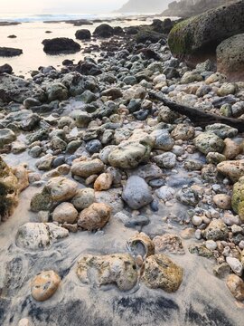 stones on the beach
