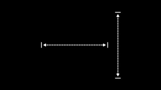Minimalist Navigation Interface Arrows Directional Controls U I U X Digital Motion Isolated a black Background Interactive Media