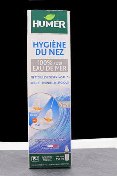 Flacon d eau de mer pour l hygi&egrave;ne du nez de Humer