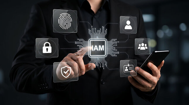 IAM Identity and Access Management Authentication Cybersecurity Enterprise Security System