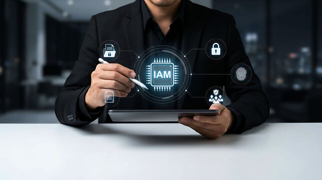 IAM Identity and Access Management Authentication Cybersecurity Enterprise Security System