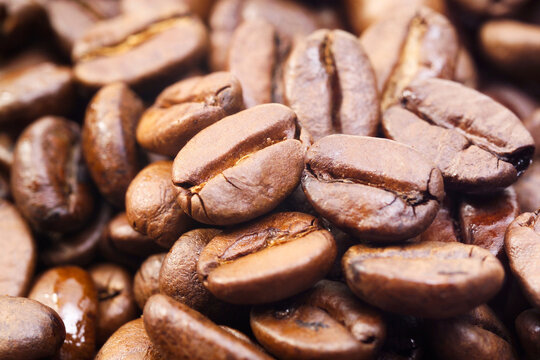 Coffee beans, close-up