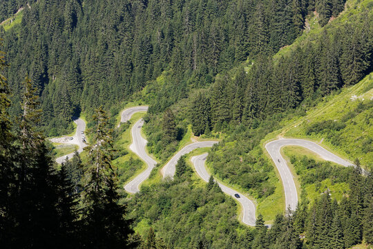 Austria, Vorarlberg, Montafon, Grossvermunt, Silvretta High Alpine Road