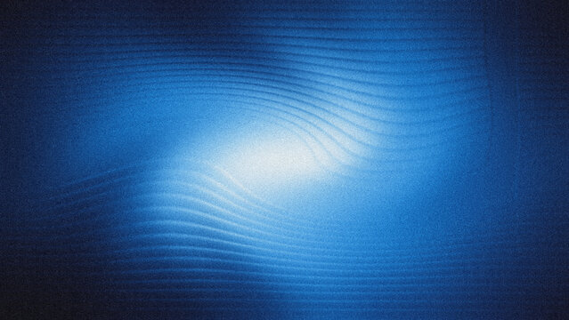 Cobalt blue gradient, a luminous soft central glow softly diffusing over fine digital grain and gentle undulating patterns, ideal for sleek tech interfaces.