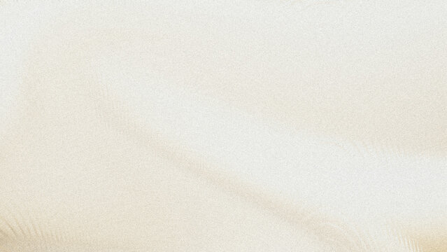 Creamy background, soft radiant glow over fine digital noise, subtle organic undulations, diffusing to a clean beige gradient, ideal for minimalist media.
