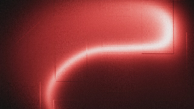 Dramatic dark red gradient background, a luminous bent white light path with subtle grain, fading to deep crimson, ideal for abstract web design.