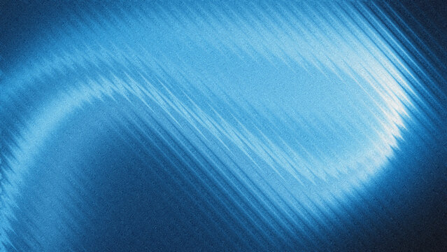 Dynamic sky blue gradient, a surging diagonal light current with prominent zigzag striations and fine digital grit texture, gracefully diffusing to deep cerulean edges, ideal for tech backdrops