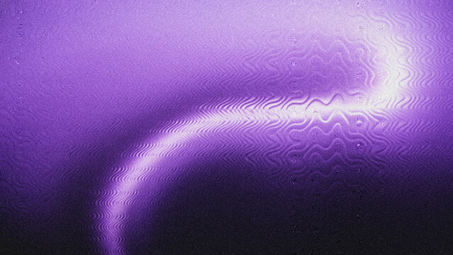 Ethereal lilac luminosity, a graceful, softly undulated light arc traversing fine digital noise, diffusing into shadowy indigo, ideal for abstract posters.