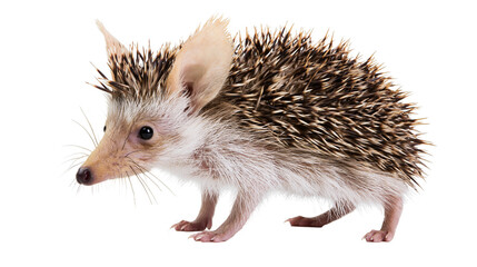 Small hedgehog with spiky fur and large ears © Sylas