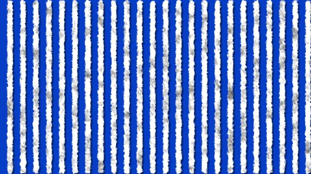Blue and white textured lines transition with subtle movement during a clean abstract background animation